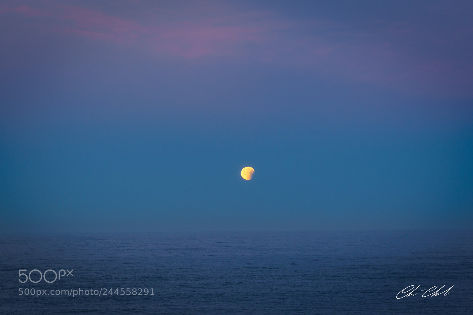 Sony a7R III sample photo. Lunar eclipse photography