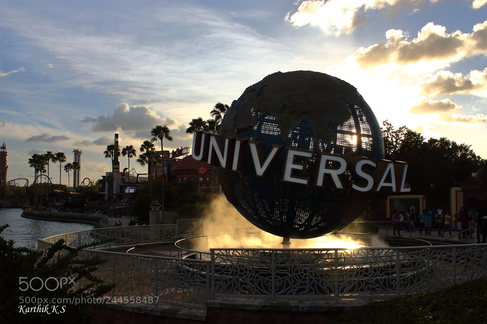 Canon EF-S 18-55mm F3.5-5.6 IS sample photo. Universal - orlando, florida photography
