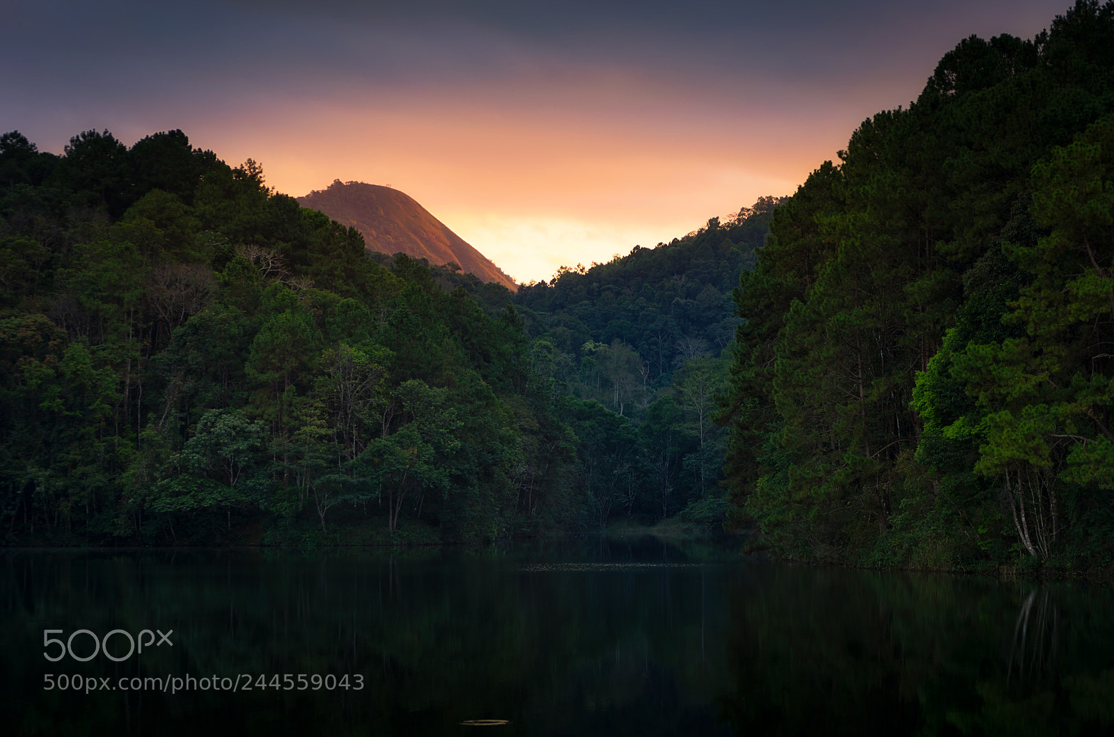 Pentax K-5 sample photo. Beautiful sunset landscape, pang photography