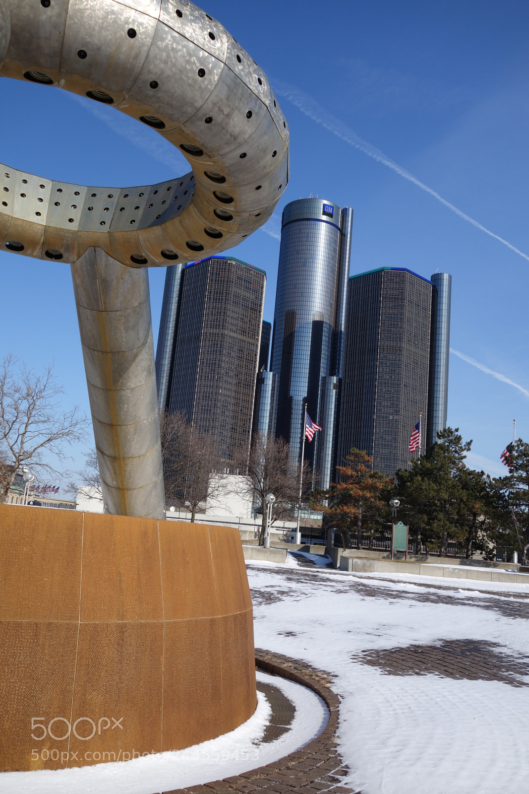 Sony Cyber-shot DSC-RX100 II sample photo. The renaissance center from photography