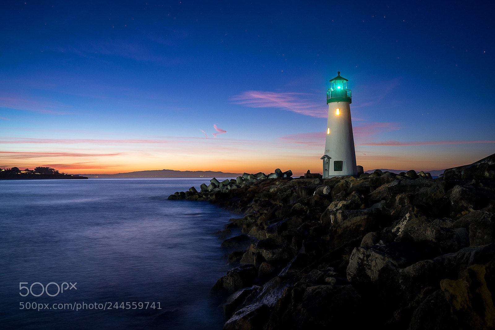 Nikon D610 sample photo. Walton lighthouse before sunrise photography