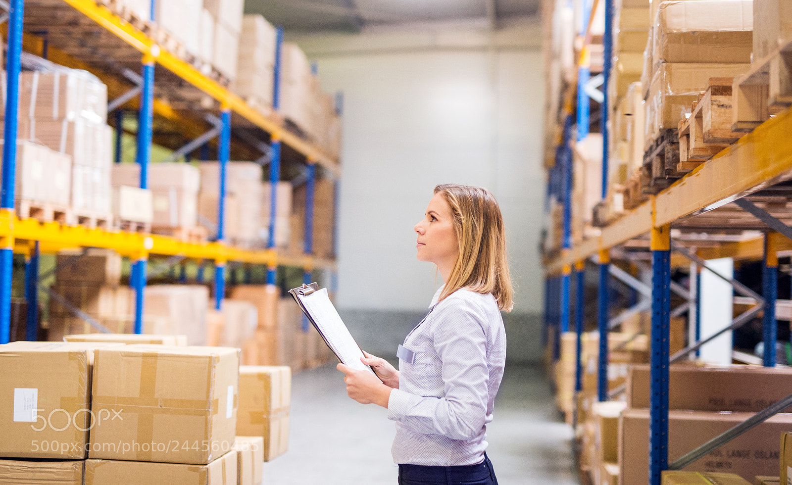 Nikon D4S sample photo. Woman warehouse worker or photography