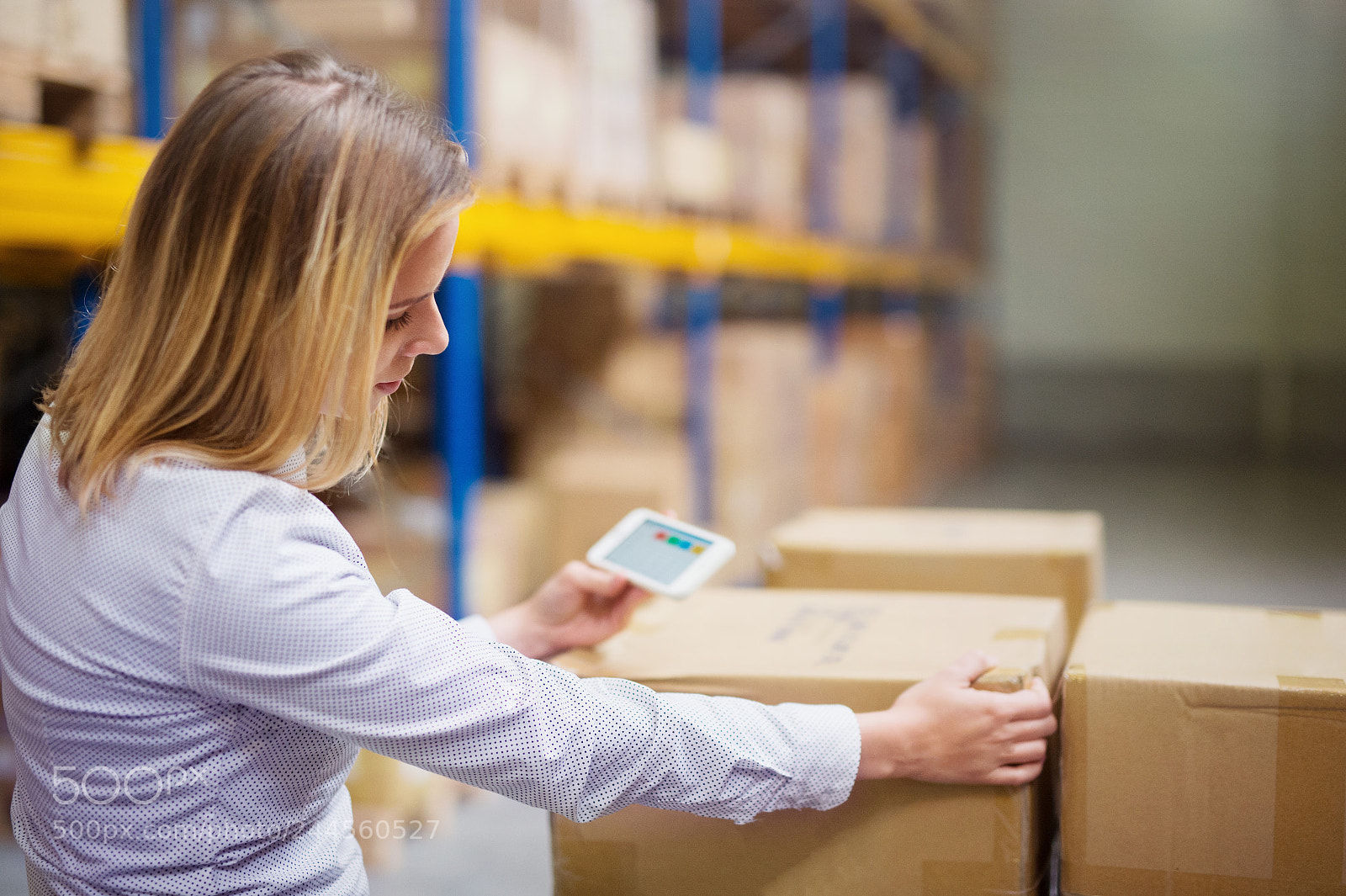 Nikon D4S sample photo. Woman warehouse worker or photography