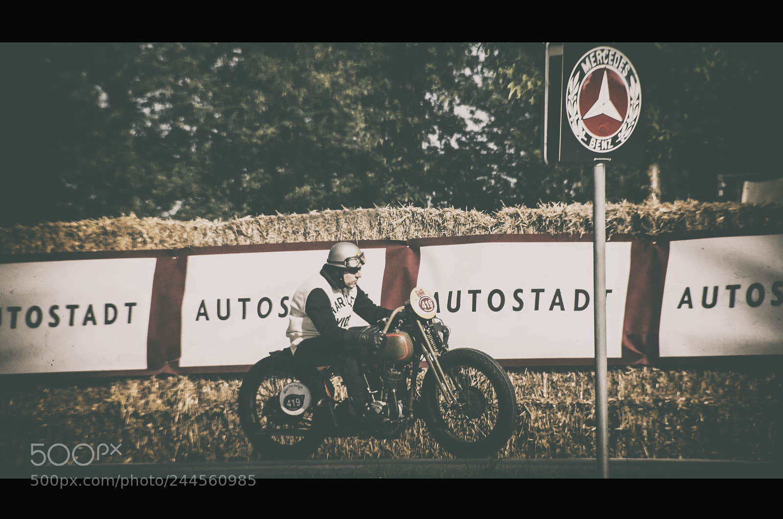 Nikon D7200 sample photo. Demo run classic motorcycle photography