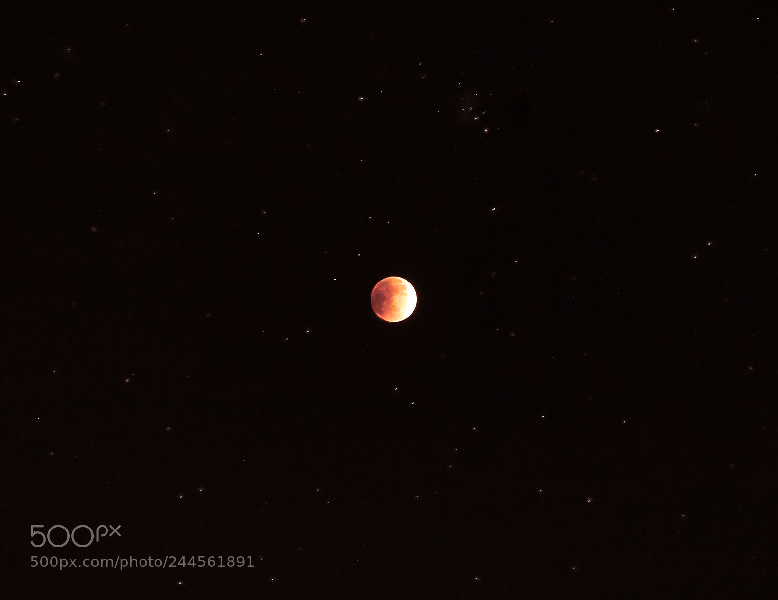 Canon EOS 60D sample photo. Bloody moon photography