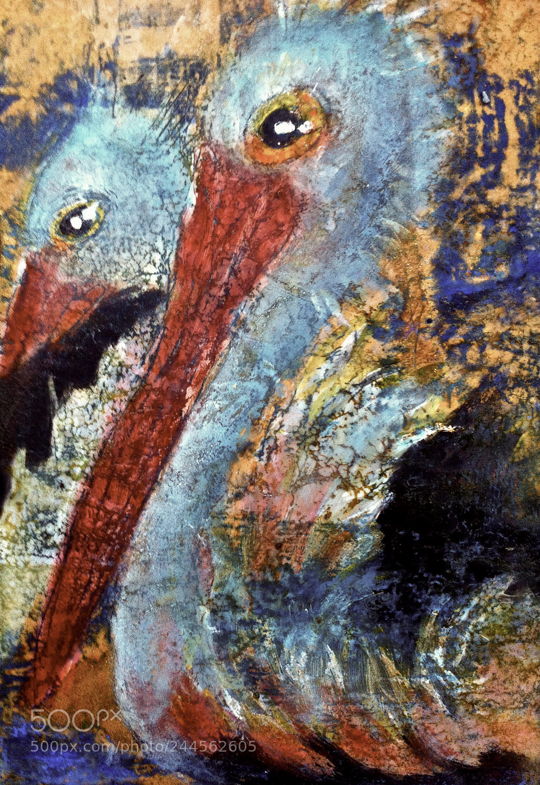 Apple iPhone 4 sample photo. Abstract painting photography