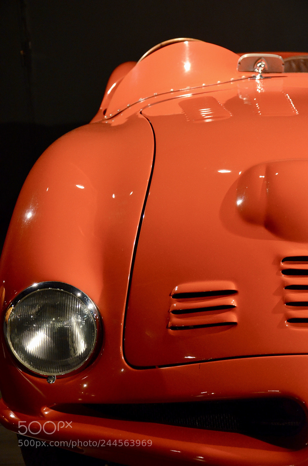 Nikon D5100 sample photo. Old fiat 500 a. photography