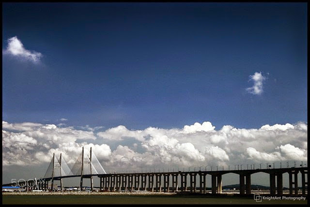 Canon EOS 10D sample photo. Seohae bridge photography