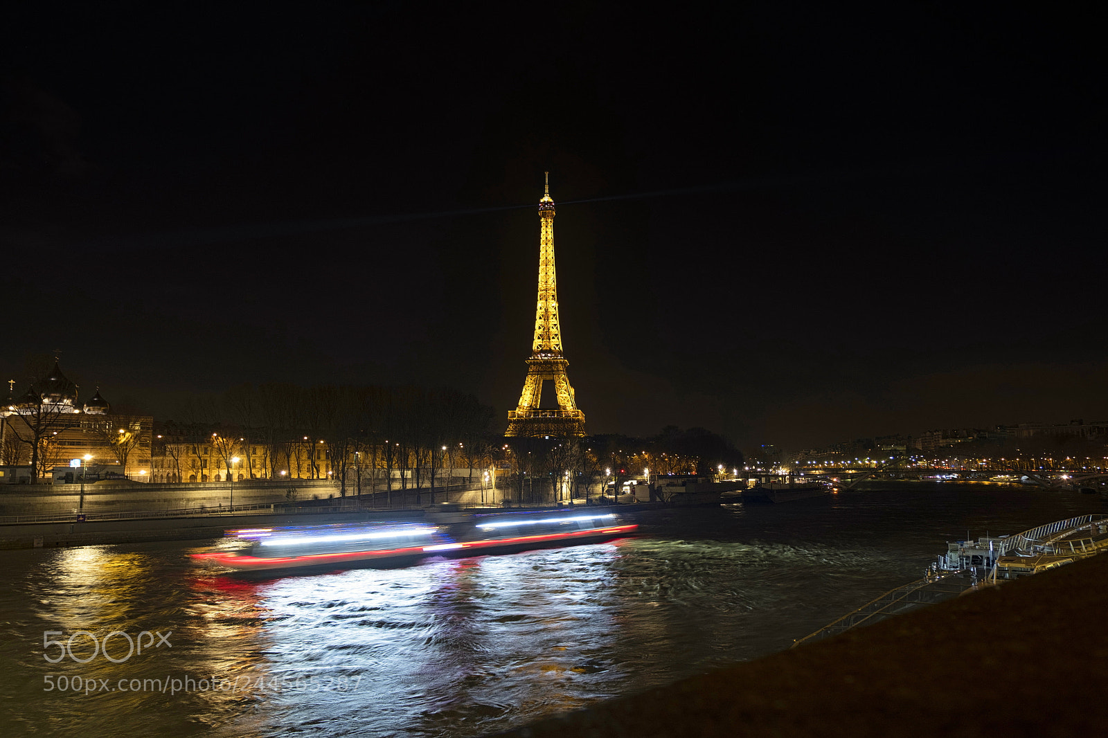 Fujifilm X-T2 sample photo. Eiffel tower at night photography
