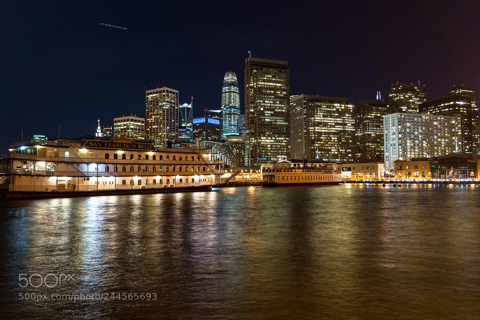 Sony SLT-A58 sample photo. San francisco highrises photography