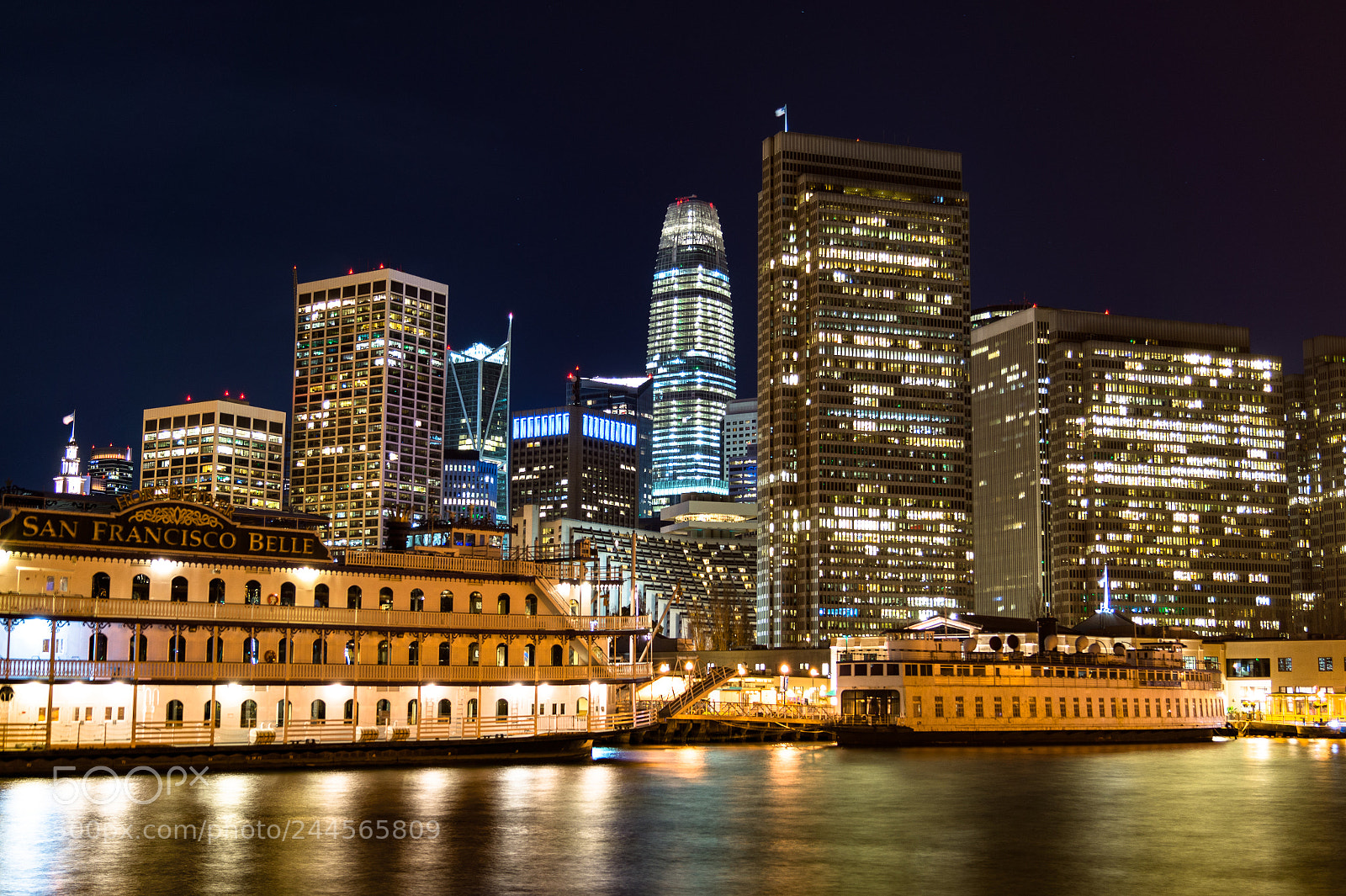 Sony SLT-A58 sample photo. San francisco highrises from photography
