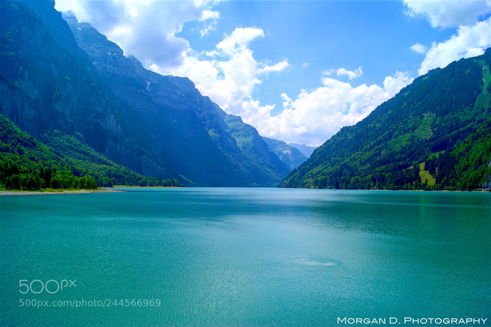 Sony Alpha DSLR-A380 sample photo. Klöntalersee, gl photography