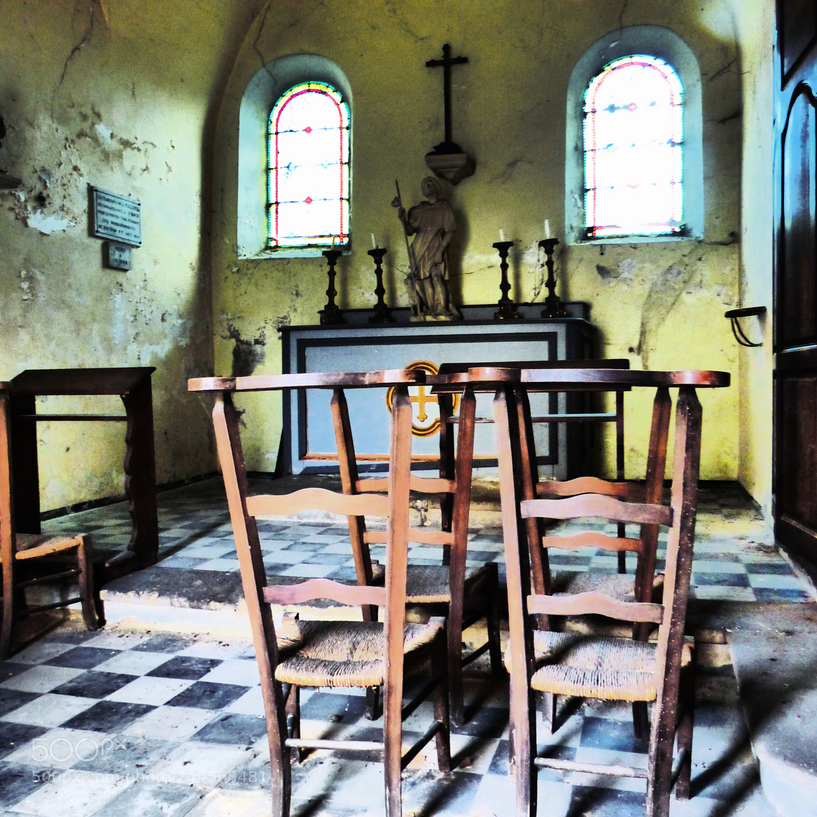 Panasonic Lumix DMC-FZ200 sample photo. L'eglise abandonnée photography