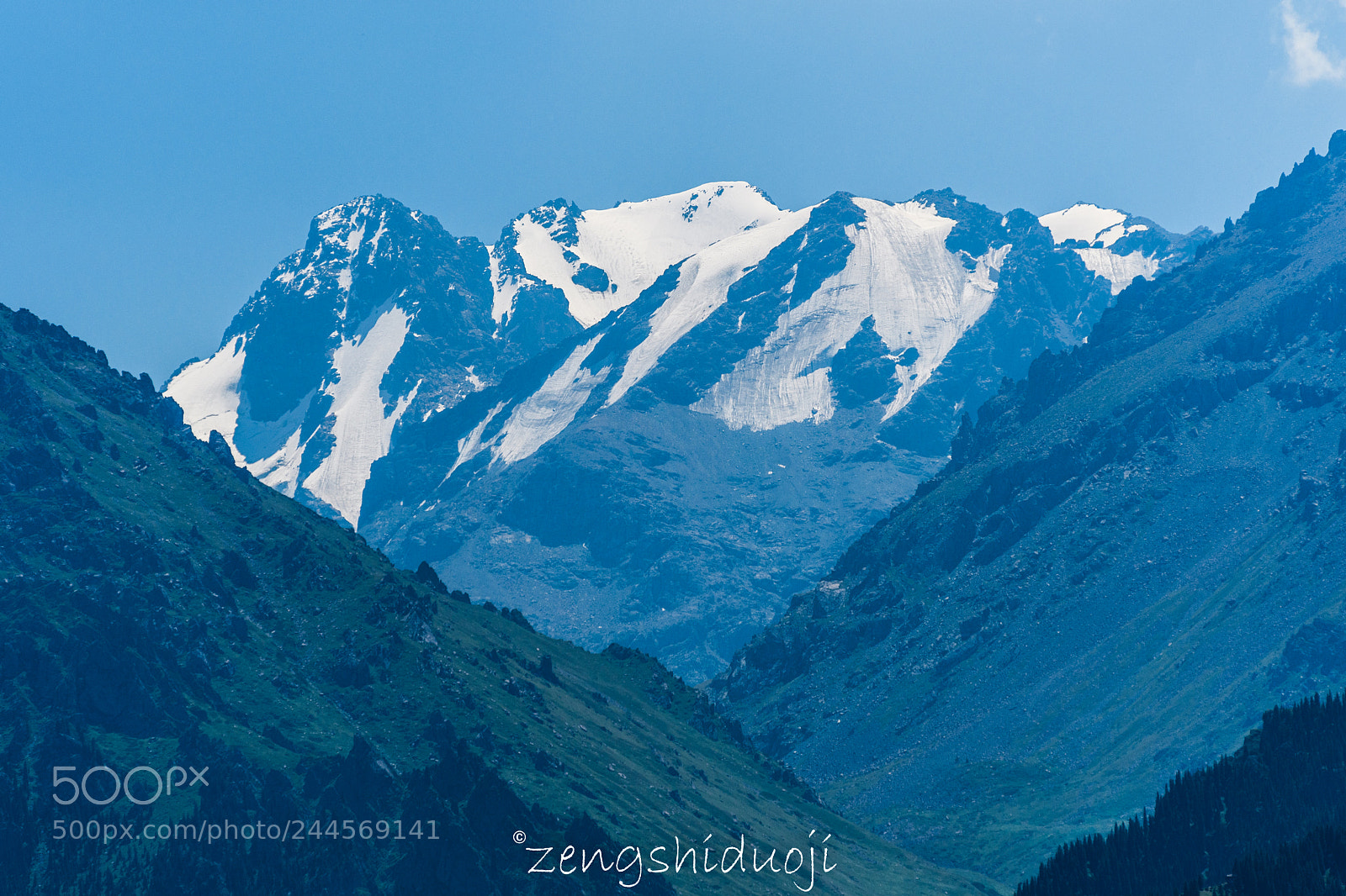 Nikon D500 sample photo. 雪山一角 photography