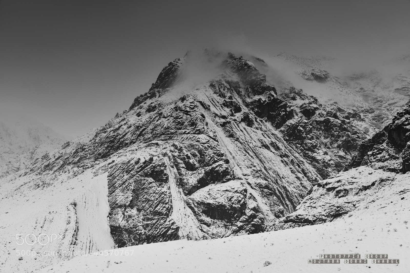 Nikon D810 sample photo. Siquze peak, winter days photography