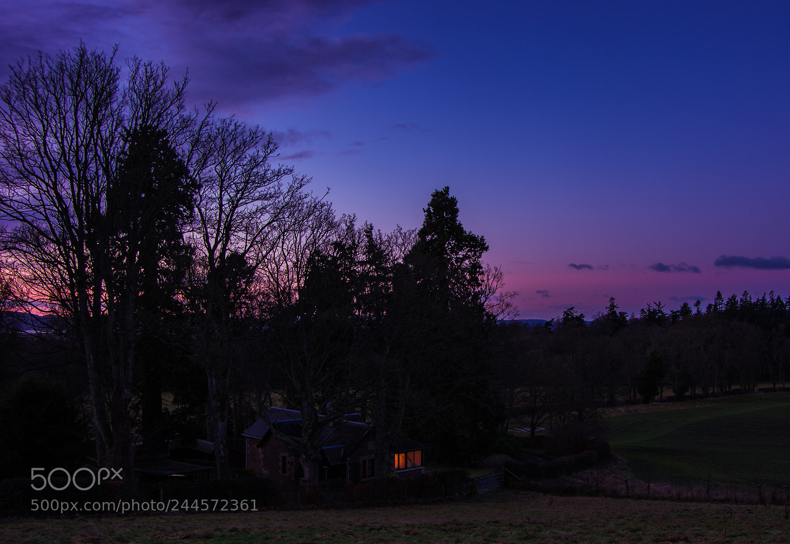 Pentax K-3 sample photo. Lodge night photography