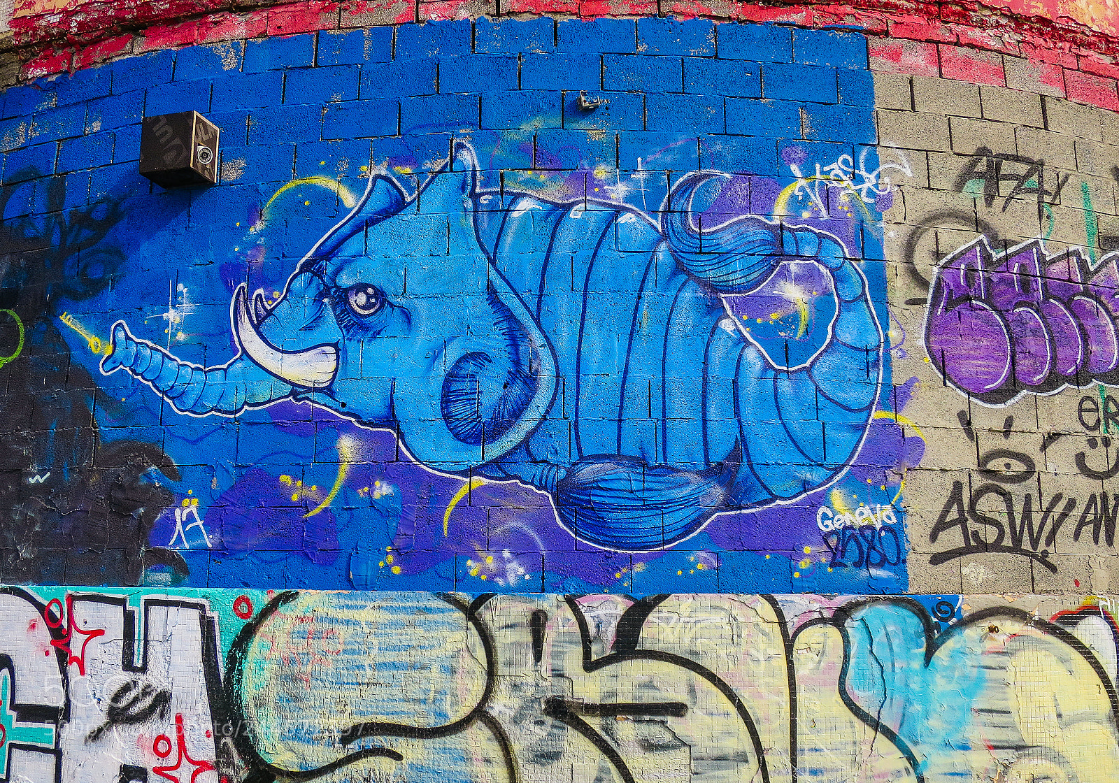 Canon PowerShot S120 sample photo. Tel aviv street art photography