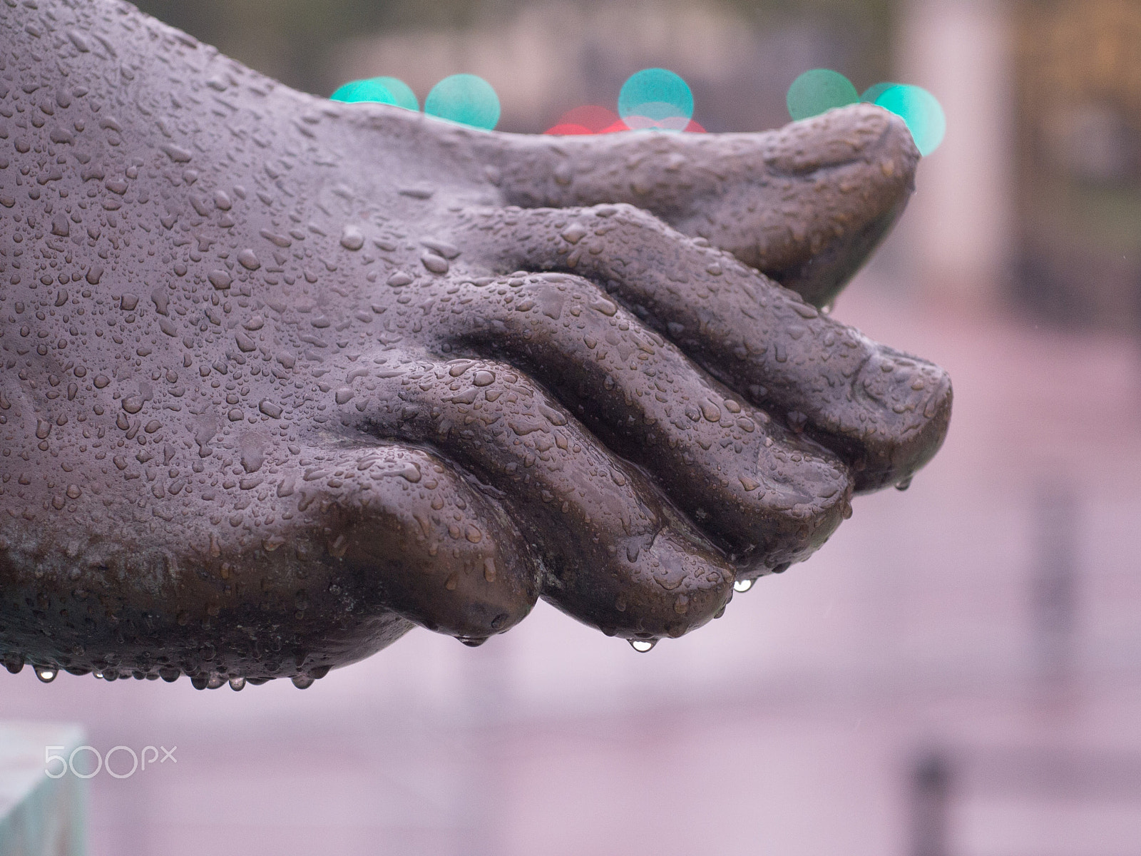 Panasonic Lumix DMC-GF5 sample photo. Rain photography