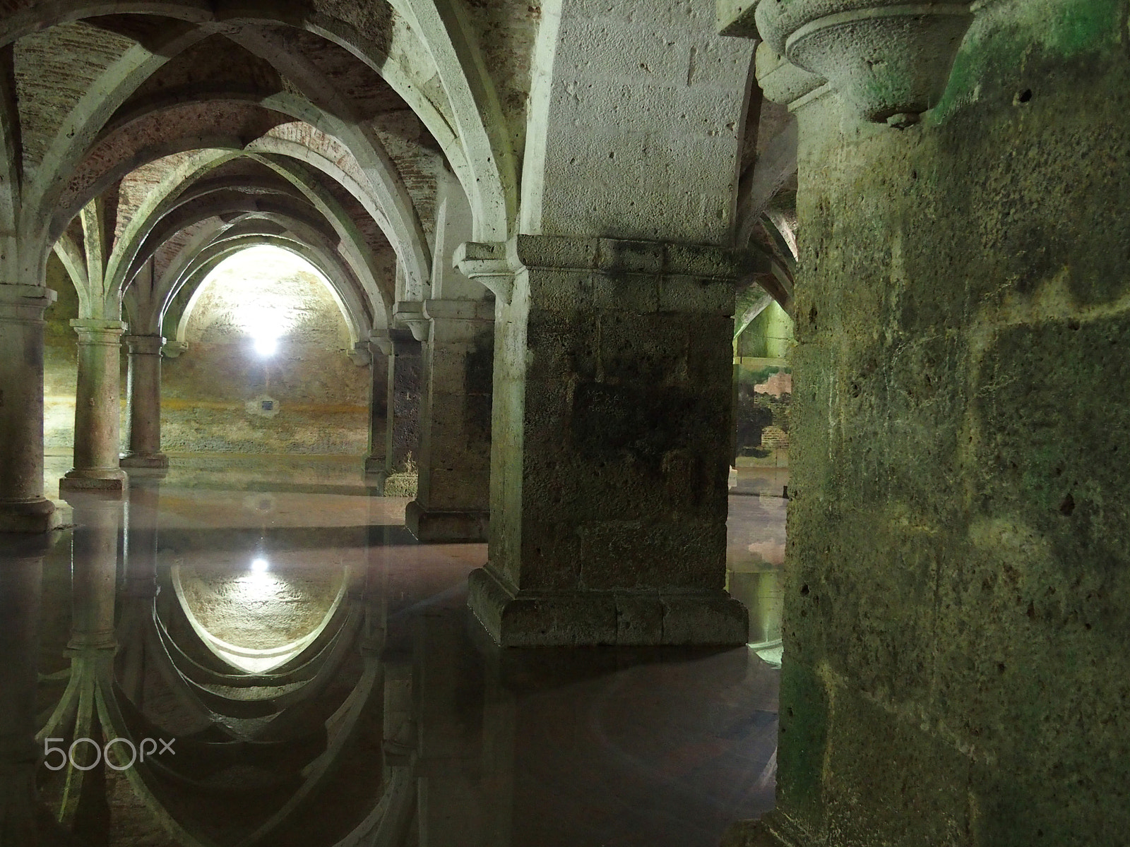 Olympus STYLUS1 sample photo. Cistern in el jadida photography