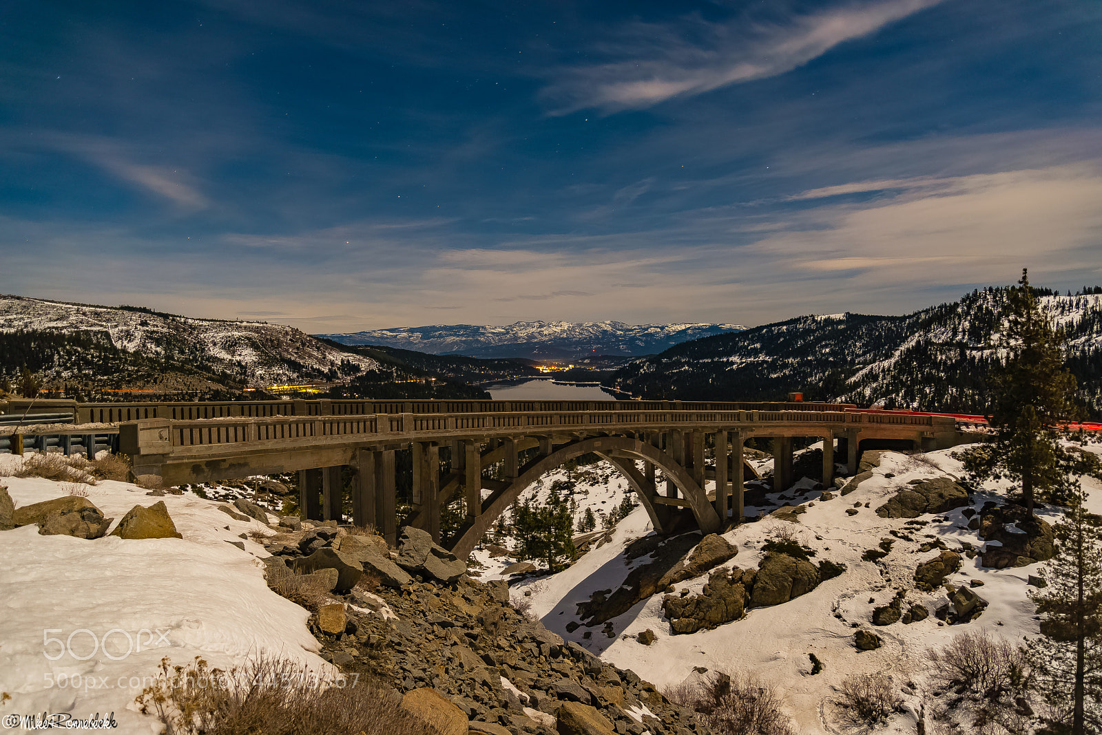 Nikon D610 sample photo. Donner summit bridge photography