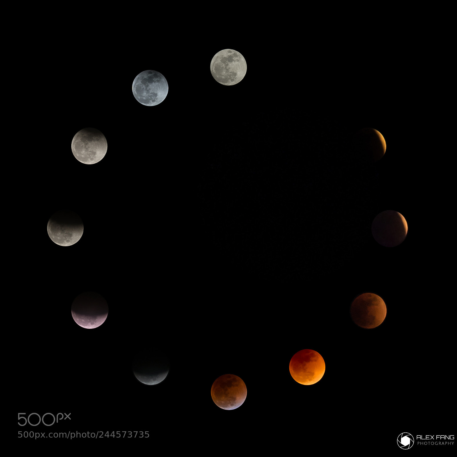 Sony a7 II sample photo. Moon phase of eclipse photography