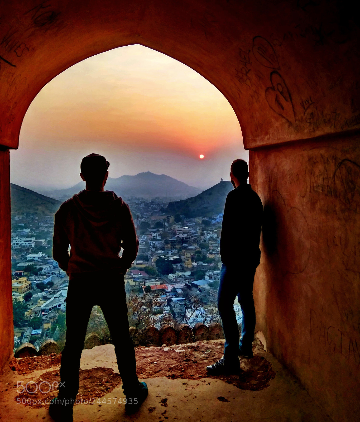 Xiaomi Redmi 4 Pro sample photo. Sunset in jaipur photography