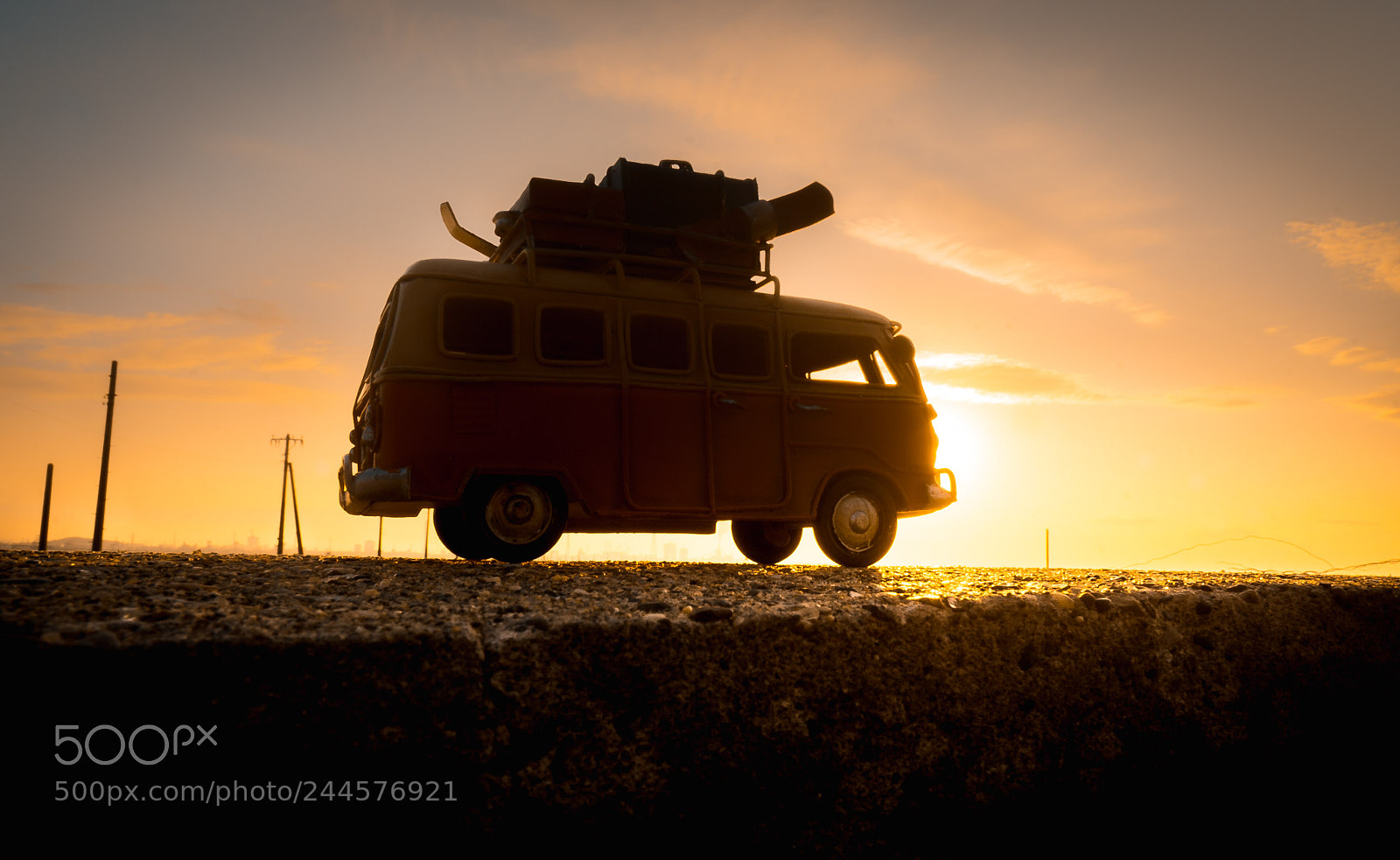 Sony a7S II sample photo. Sunset journey photography