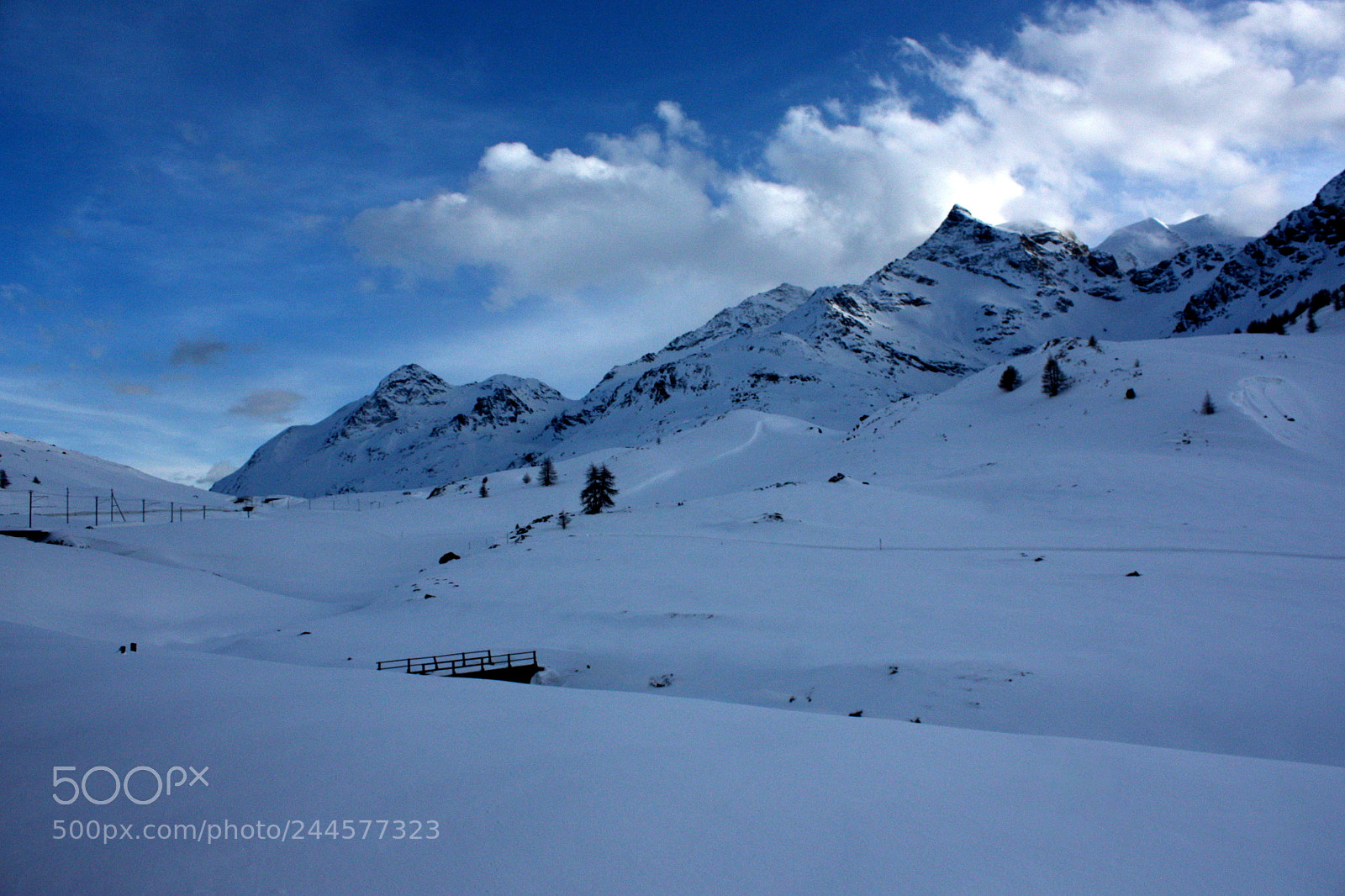 Canon EF-S 18-55mm F3.5-5.6 IS sample photo. The alps in the photography