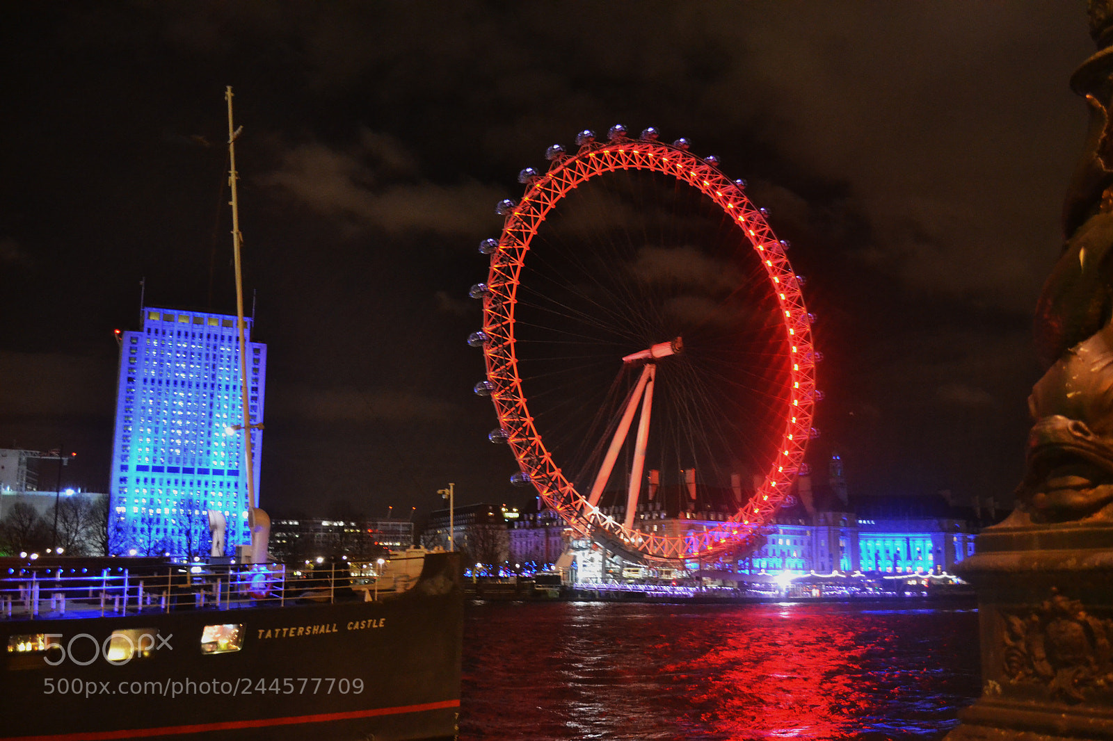 Nikon D3100 sample photo. London eye photography