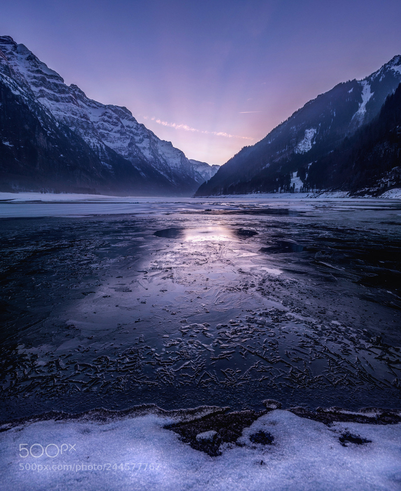 Nikon D850 sample photo. Klöntalersee photography