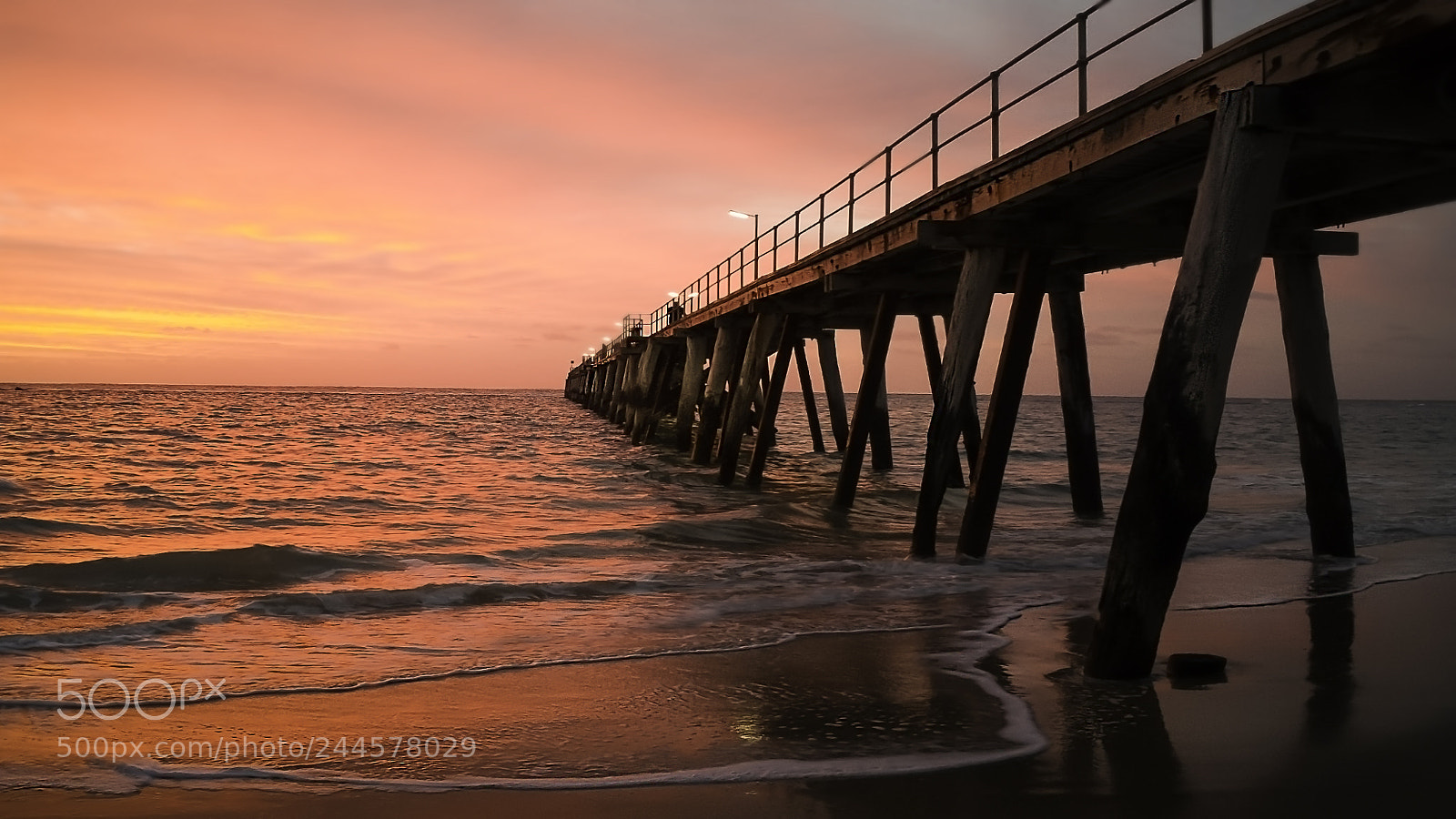 HUAWEI Mate 9 sample photo. Sunset at port noarlunga photography