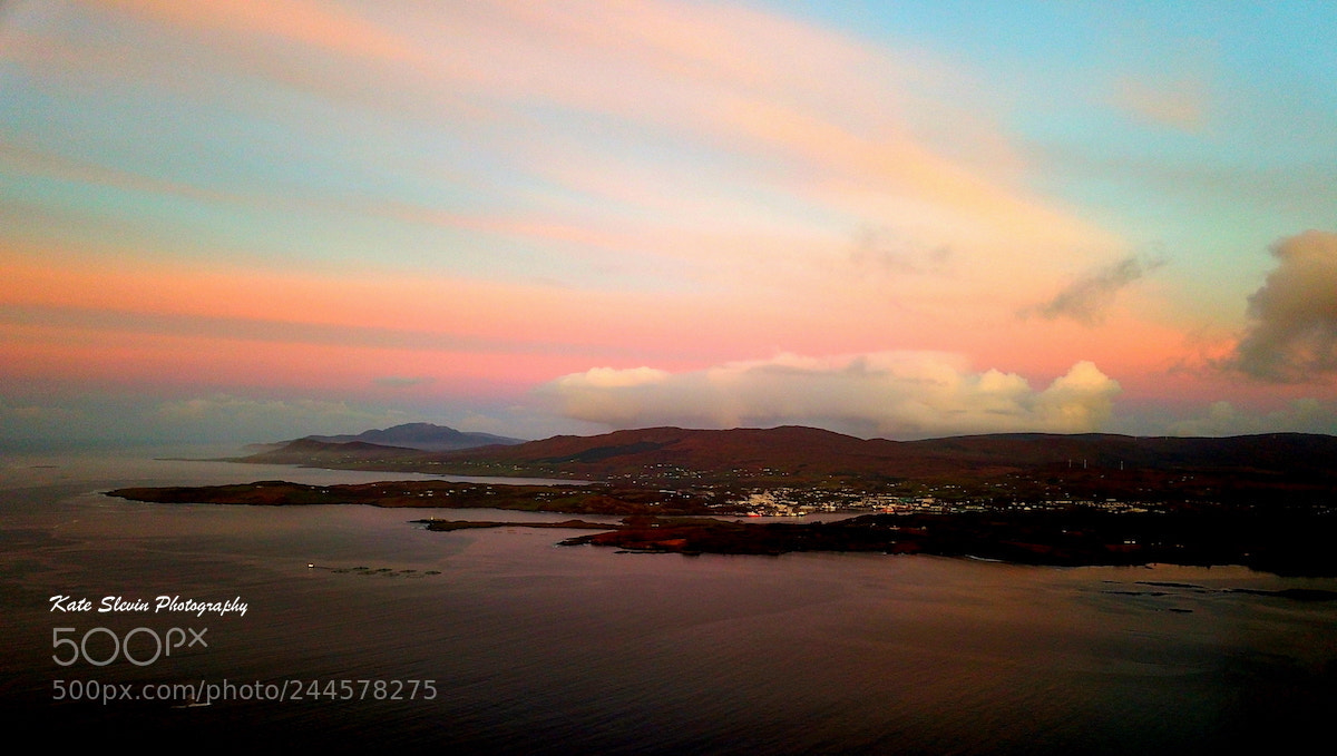 DJI FC220 sample photo. Morning sky killybegs, or photography