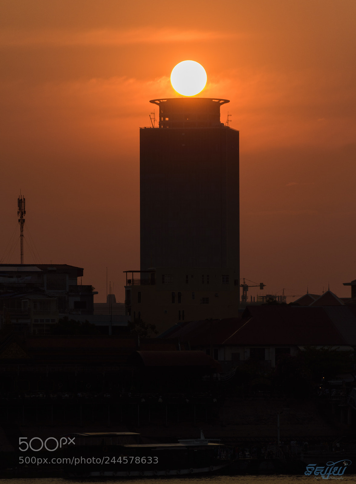 Nikon D5500 sample photo. Big sunset on the photography
