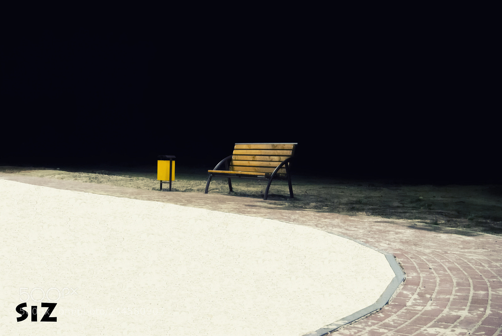 Nikon D3000 sample photo. Лавочка photography