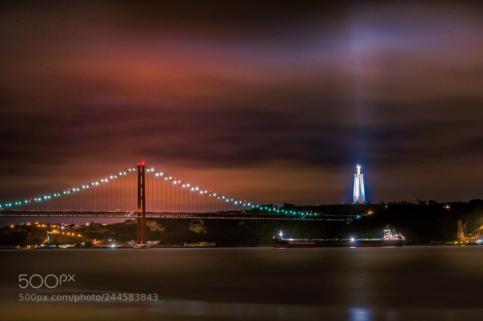 Nikon D90 sample photo. Lisbon by night photography