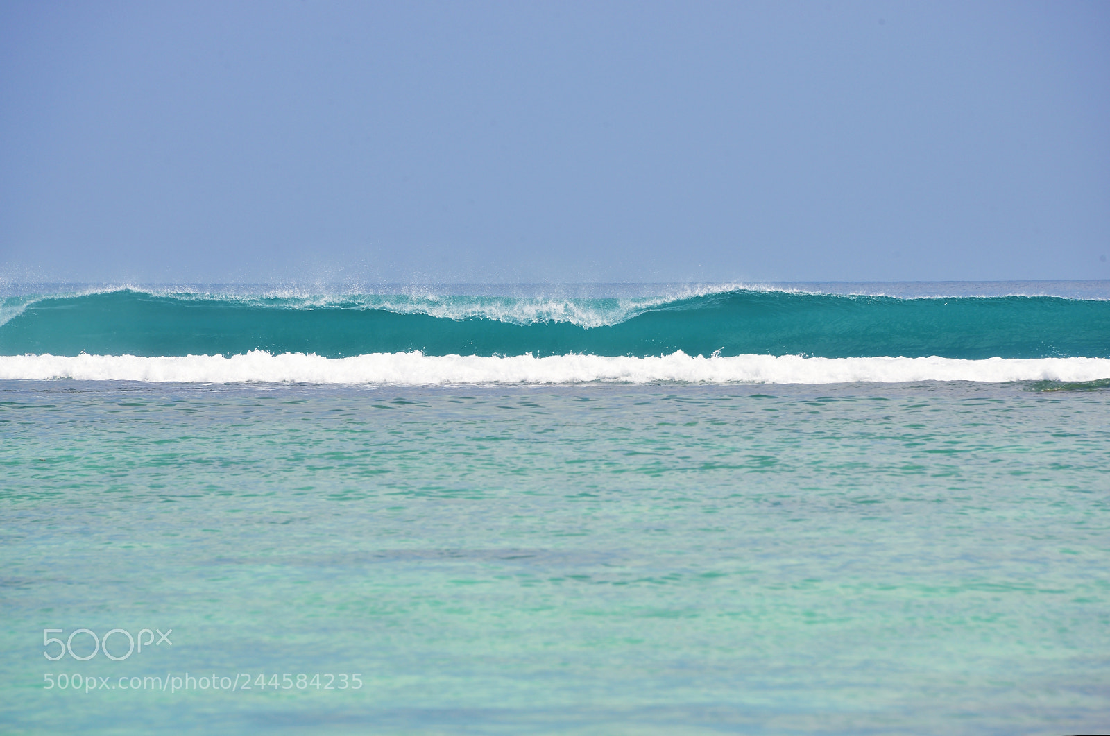 Nikon D800 sample photo. Waves in maldives photography