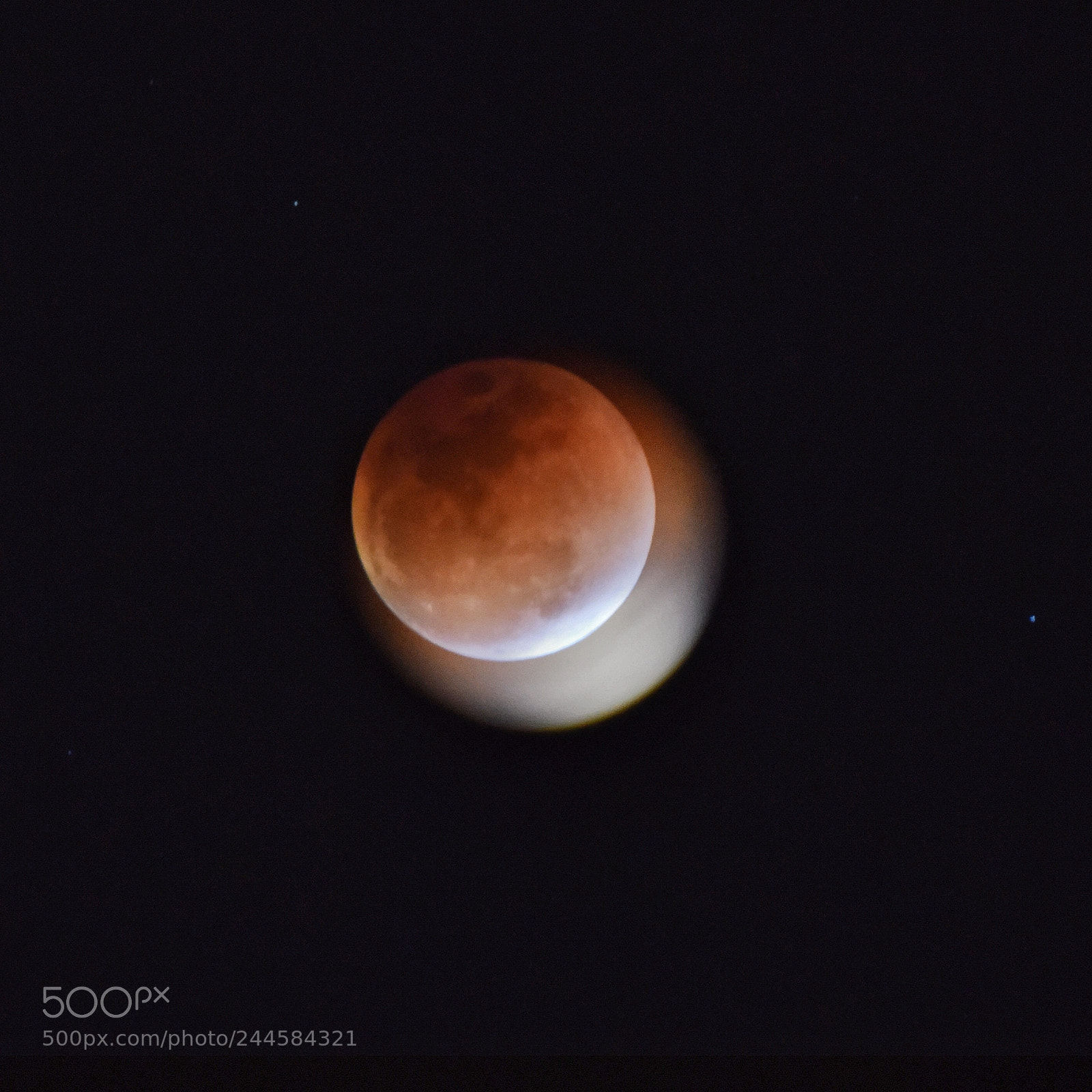 Nikon D810 sample photo. A total lunar eclipse photography