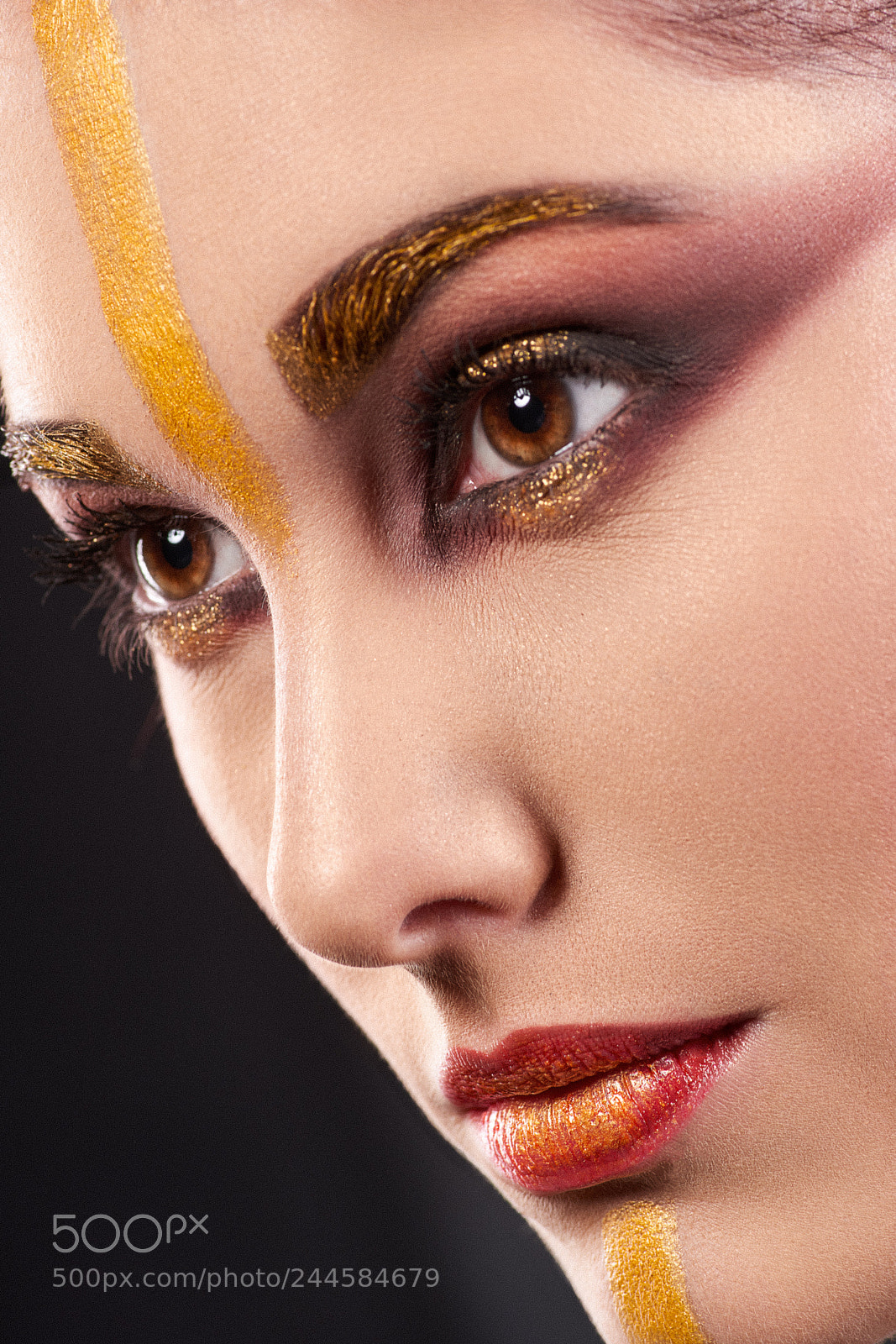 Nikon D800 sample photo. Zoé beauty photography