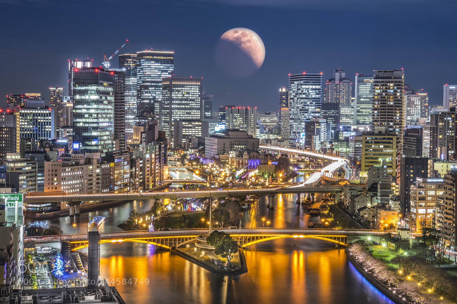 Sony a7 II sample photo. Nakanoshima japan photography