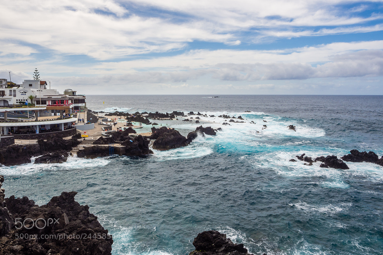 Olympus OM-D E-M5 sample photo. Natural swimming pools photography