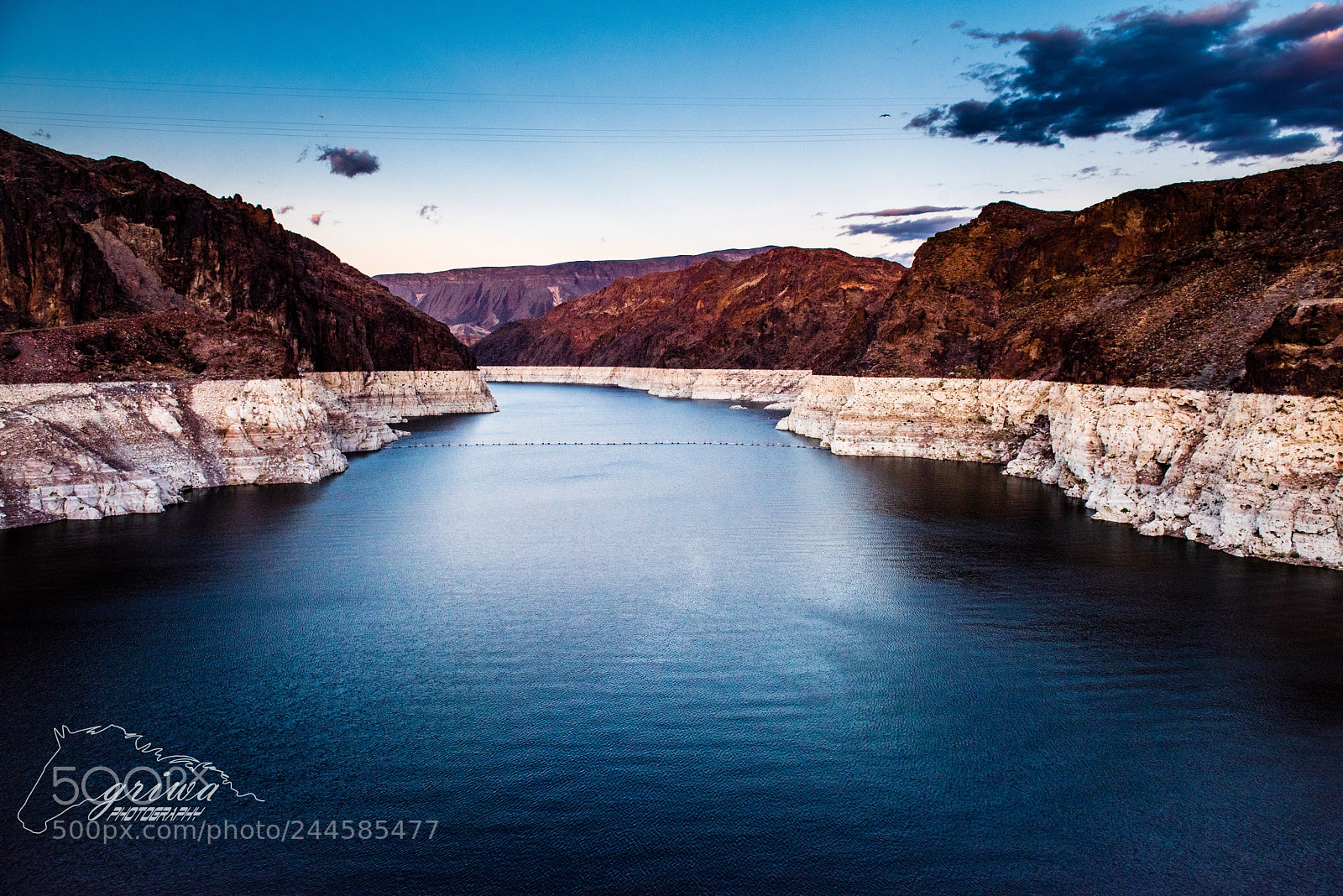 Nikon D810 sample photo. Mead lake at blue photography