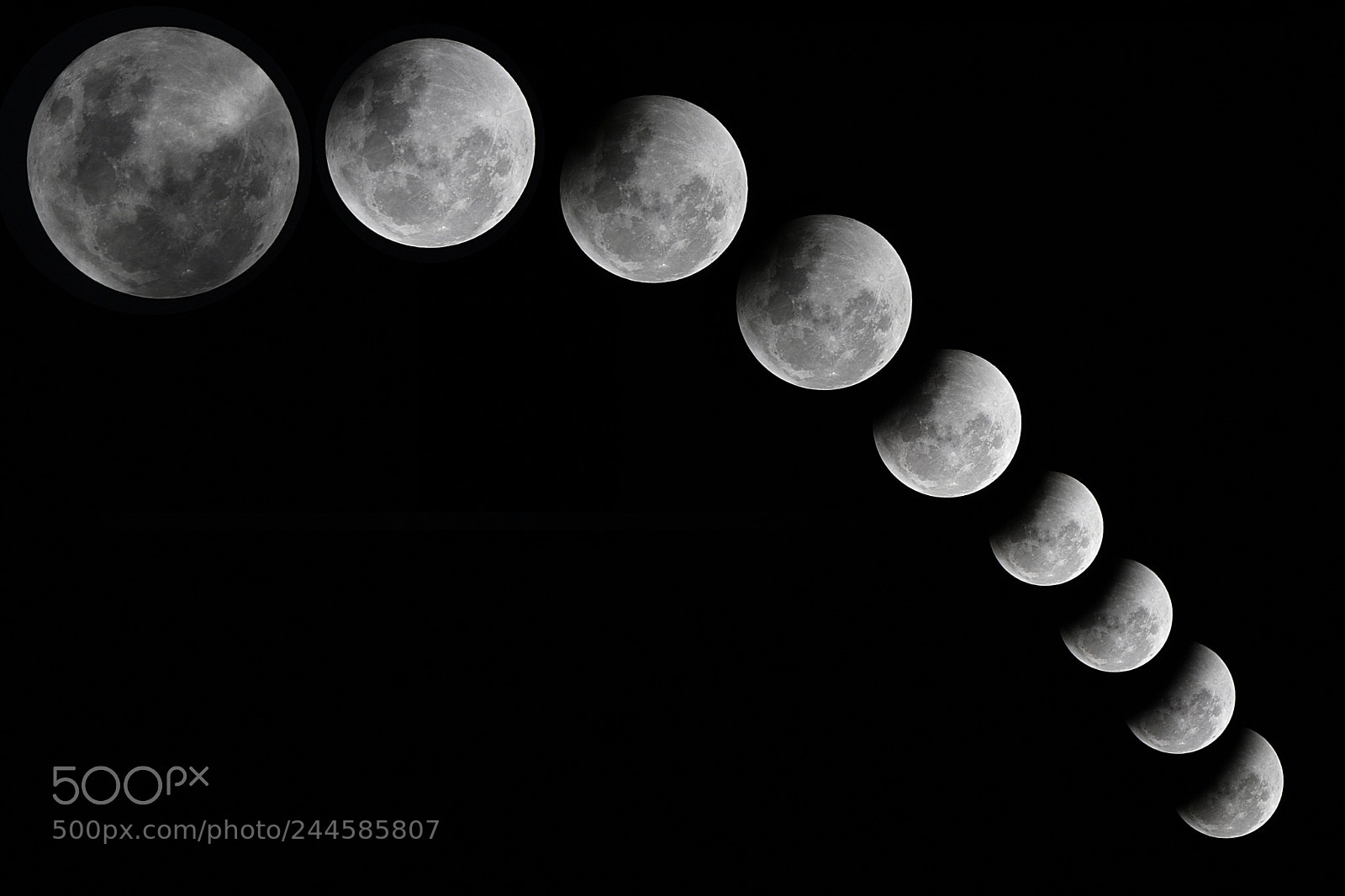 Nikon D500 sample photo. Super moon photography