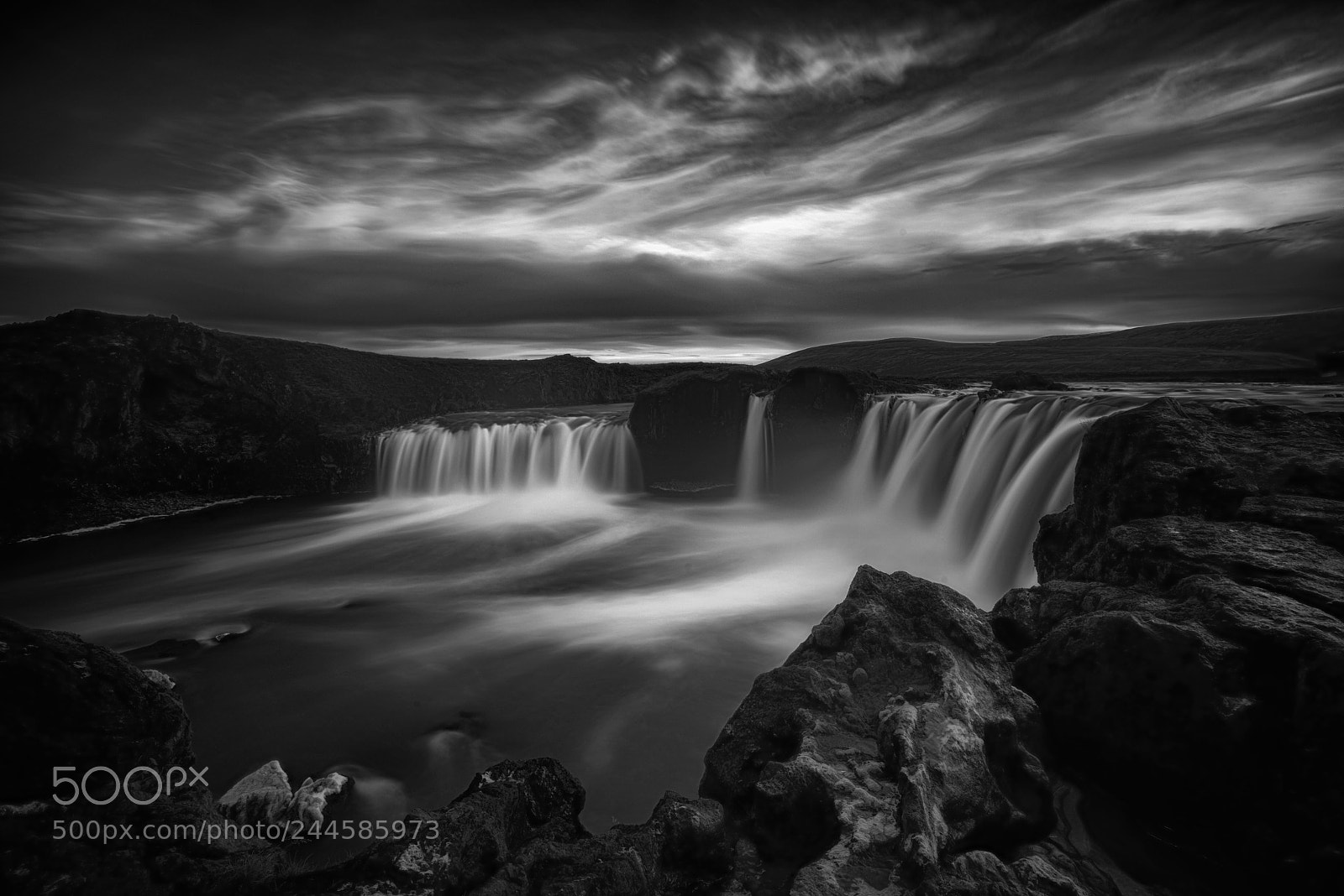 Sony a7R sample photo. Dramatic iceland photography