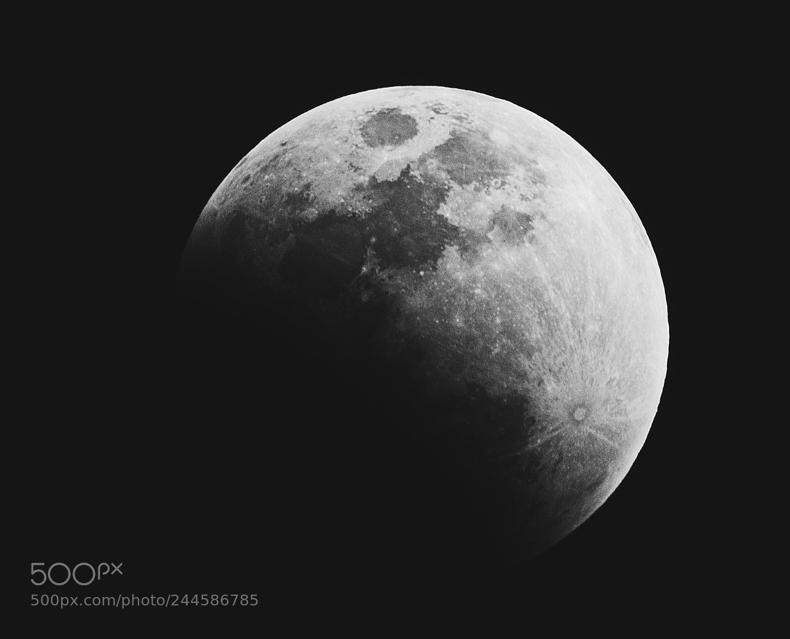 Canon EOS 60D sample photo. 20180131moon photography