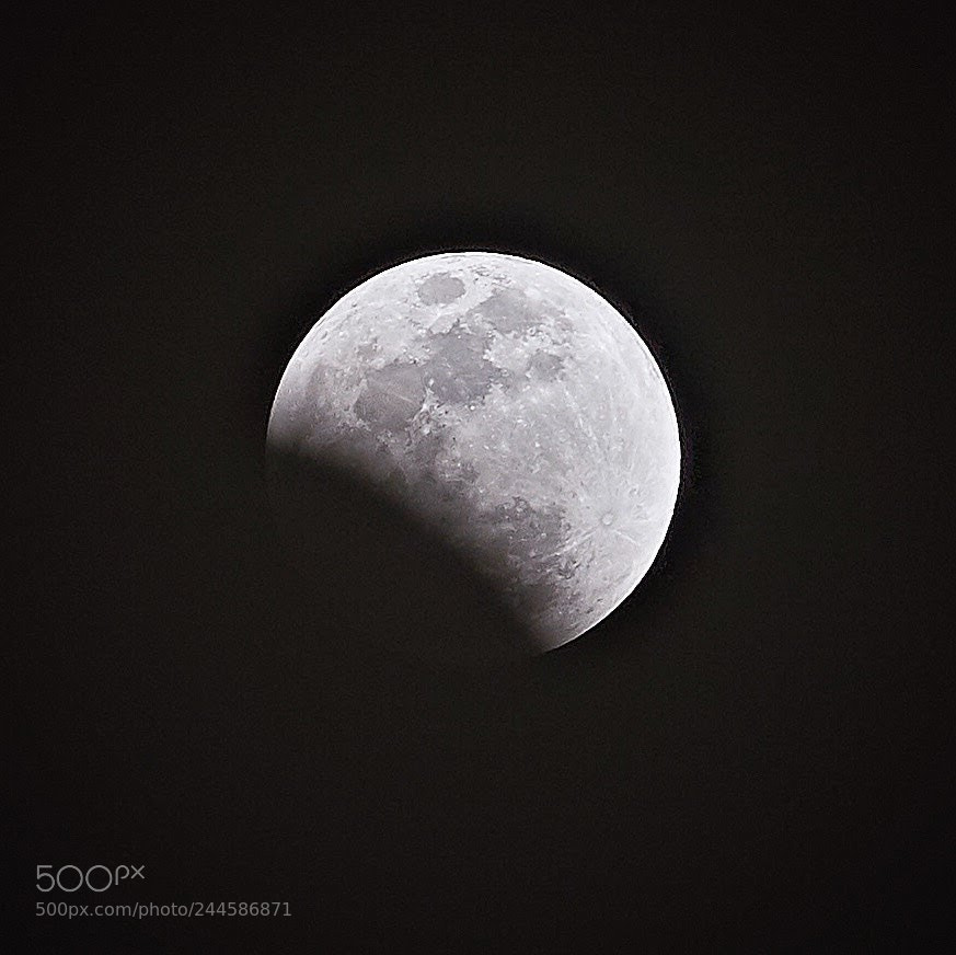 Sony a7 II sample photo. The super moon photography