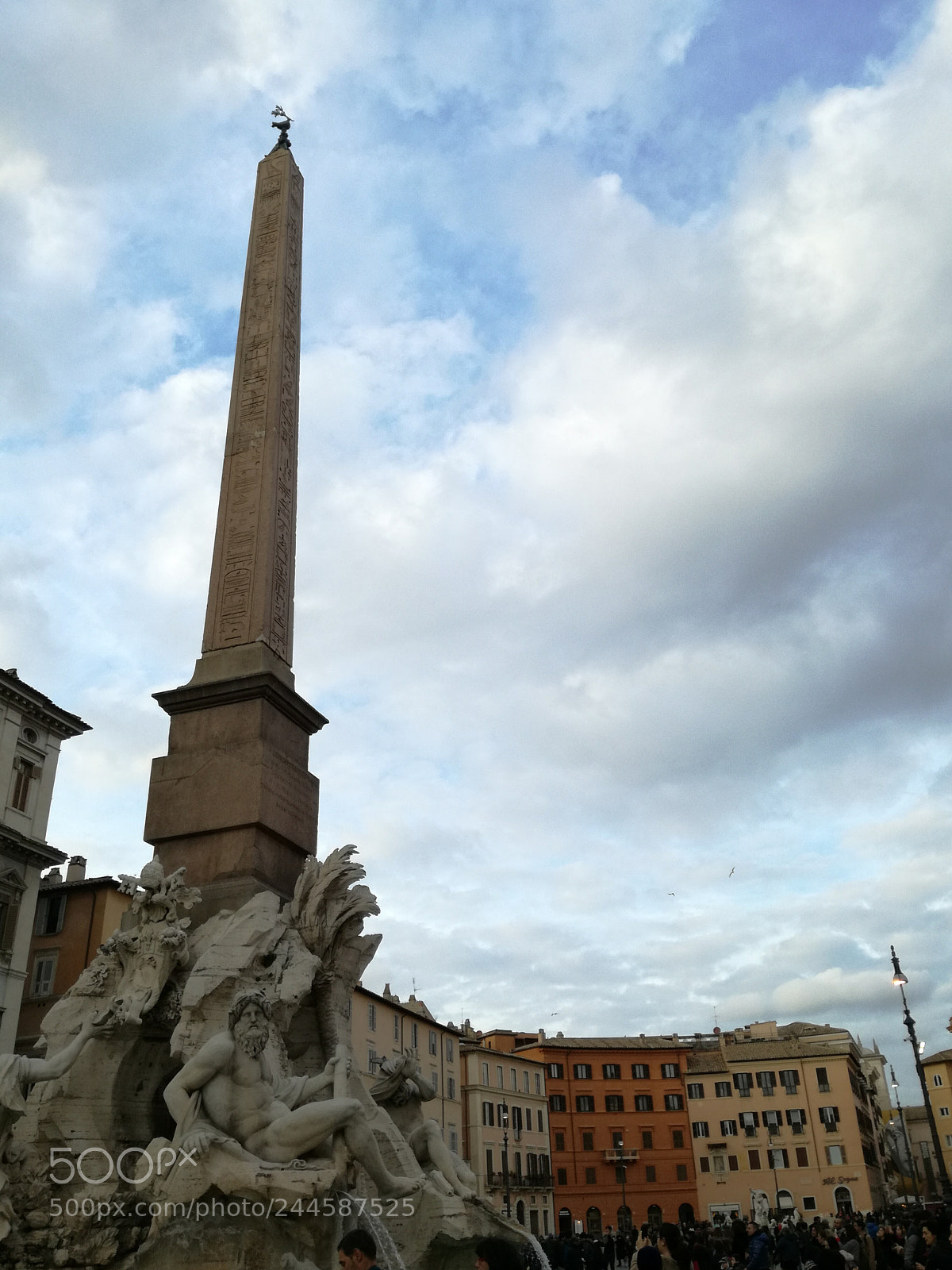 HUAWEI P9 LITE sample photo. Piazza navona photography