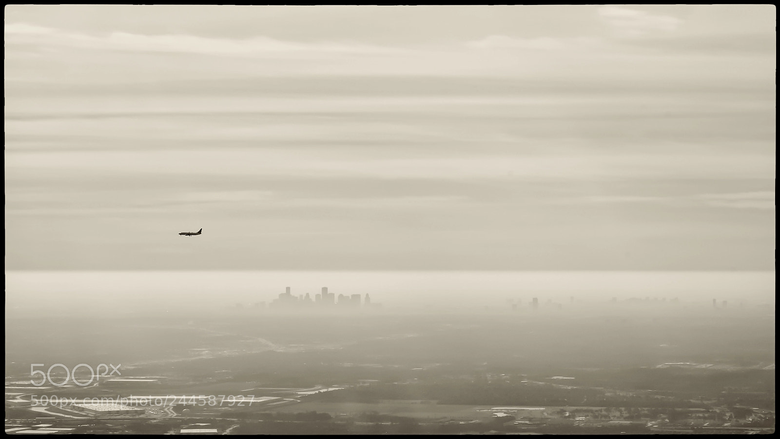 Leica M Monochrom (Typ 246) sample photo. Houston haze photography