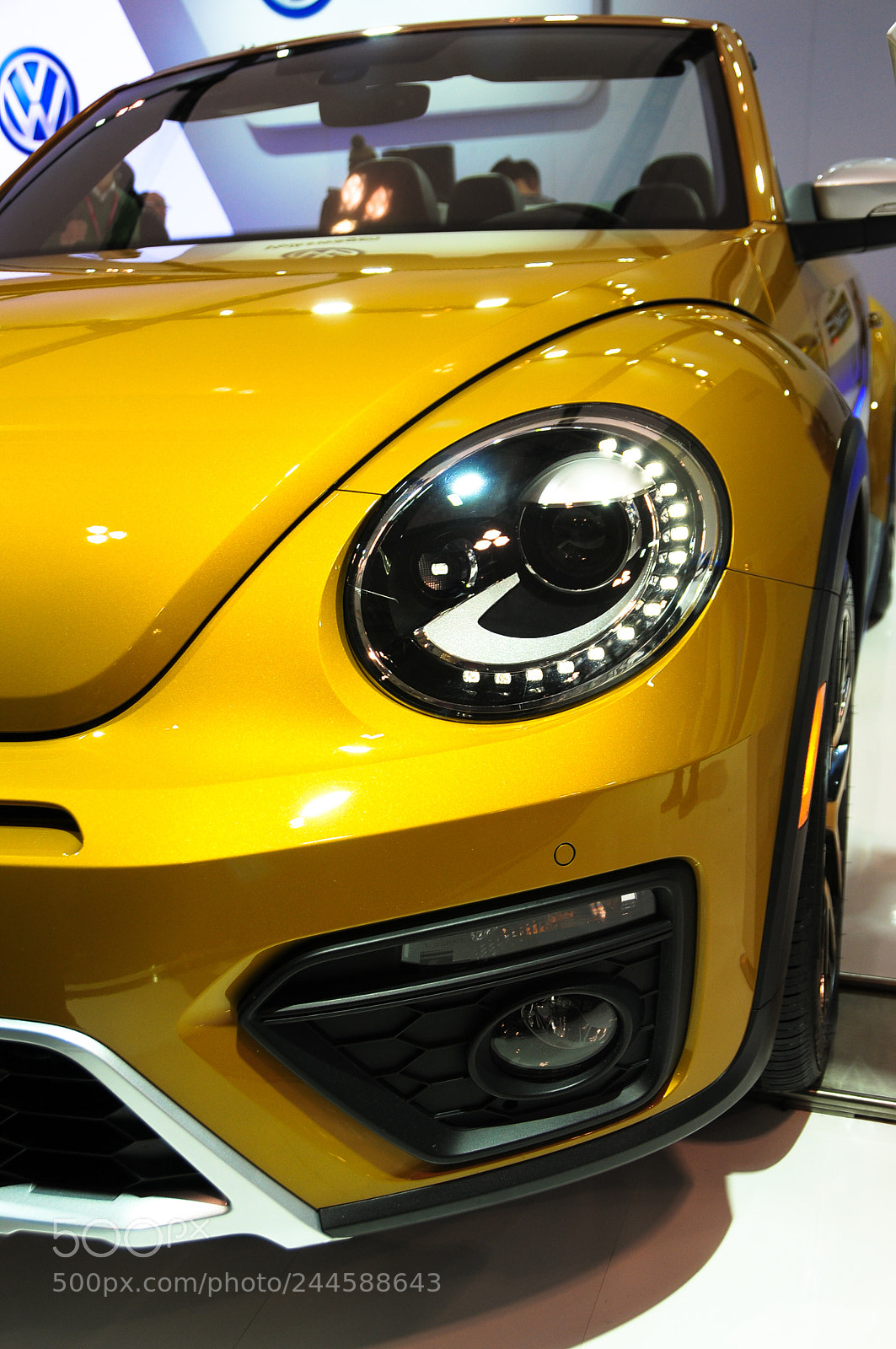 Nikon D300S sample photo. Volkswagen beetle dune convertible photography