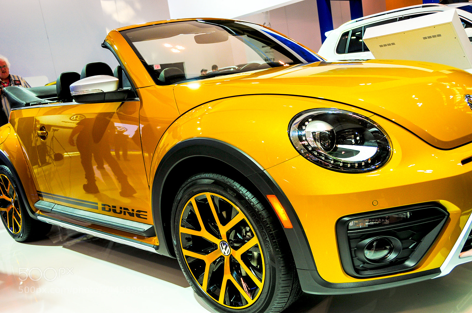 Nikon D300S sample photo. Volkswagen beetle dune convertible photography