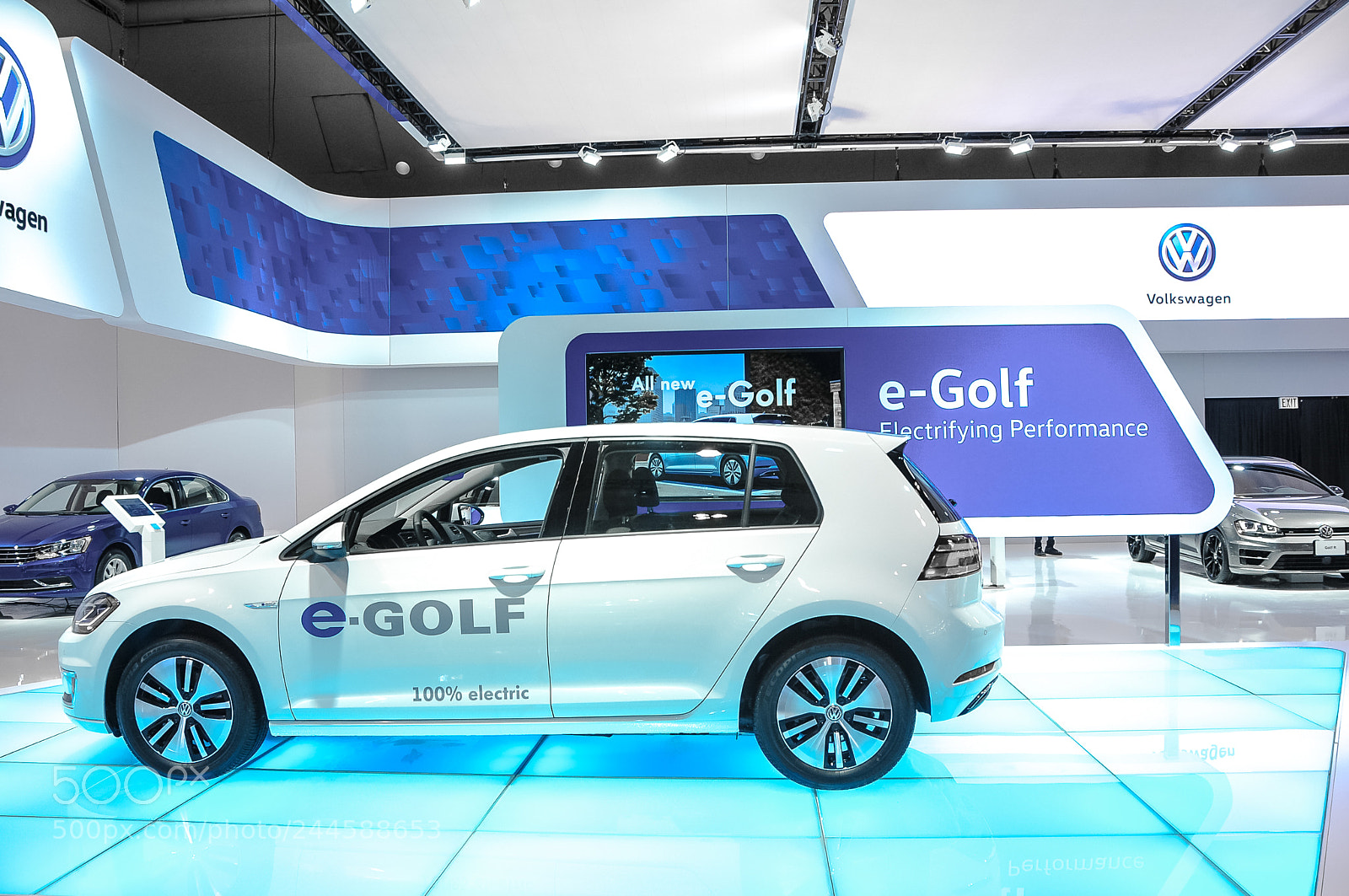 Nikon D300S sample photo. Volkswagen e-golf electric car 2017 photography